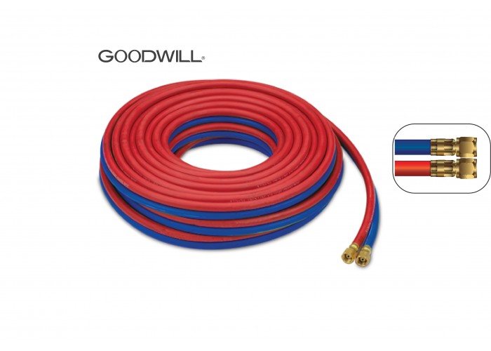 PVC Twin Line Welding Hose w/fitting set